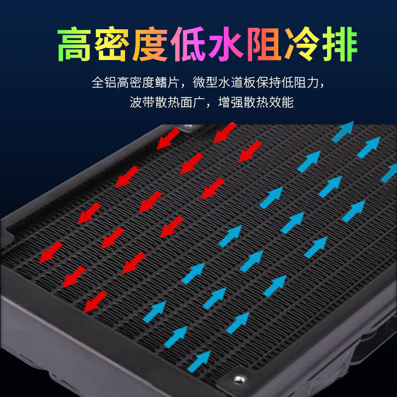 СЖО Hanxihua Deep Mirror 120мм белая фиксированный цвет