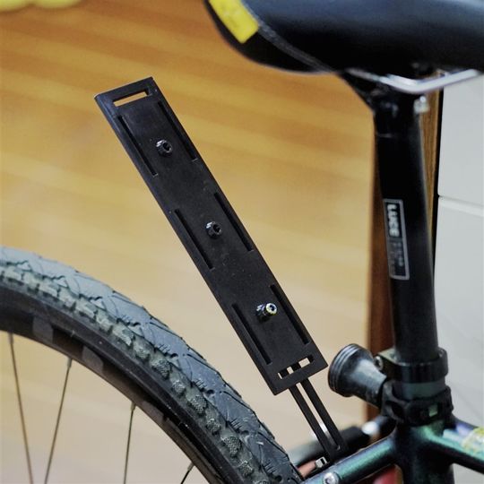 公路车后货架瓜车前货架砾石公路车装备瓜车拓展板水壶架延长前叉