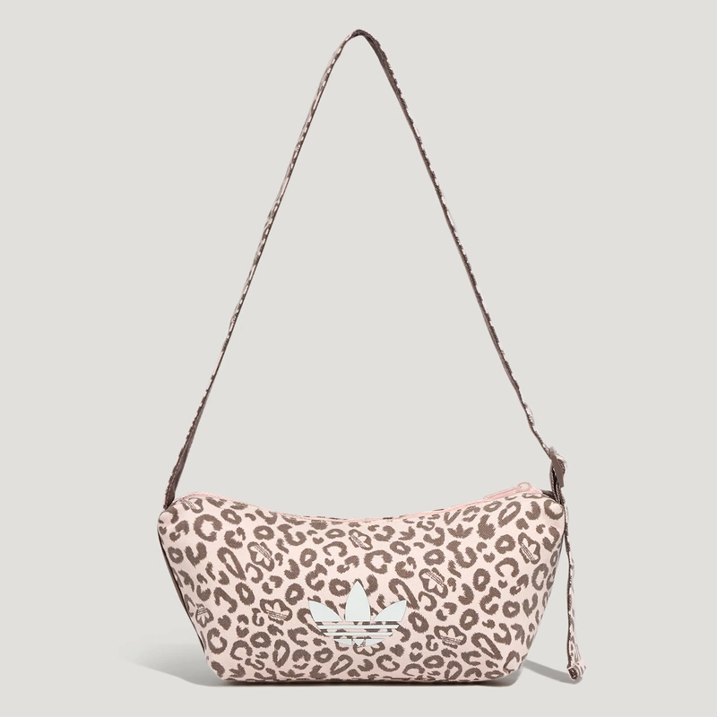 Adidas Originals 26Th Anniversary New Fashion Leopard Print Casual Sports Crossbody Bag Lc8239