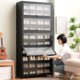 Simple shoe rack shoe cabinet wooden dormitory occupying a small floor space multi-layer dustproof entry shoe rack storage rack