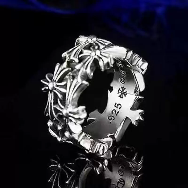 Elite retro ring, punk style, for beloved