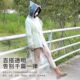 Portable Thickened Disposable Card-Style Raincoat for Women, Extended Full-Body Rain Poncho for Heavy Rain, Portable Rainwear for Adults, Men's Raincoat