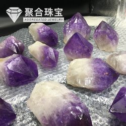 천연 자수정 광석 장식 브라질 자수정 큰 입자 크리스탈 크리스탈 시안 가정 생활 장식 공예품