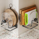 Cutting board rack wall-mounted punch-free kitchen cutting board storage rack household multi-function pot lid chopping board drainage storage