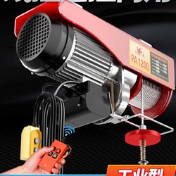무선 원격 제어 전기 호이스트 220V 소형 크레인 리프트 미니어처 가정 호이스트 호이스트
