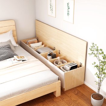 Storage cabinet can be flipped household large capacity cabinet bedroom bedside cabinet balcony bay window storage cabinet low cabinet floor cabinet