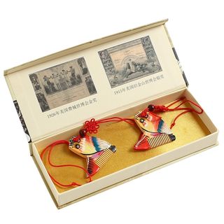 白象梳篦 中国风木梳子情侣对梳比翼齐双飞伴手小礼物创意小礼品