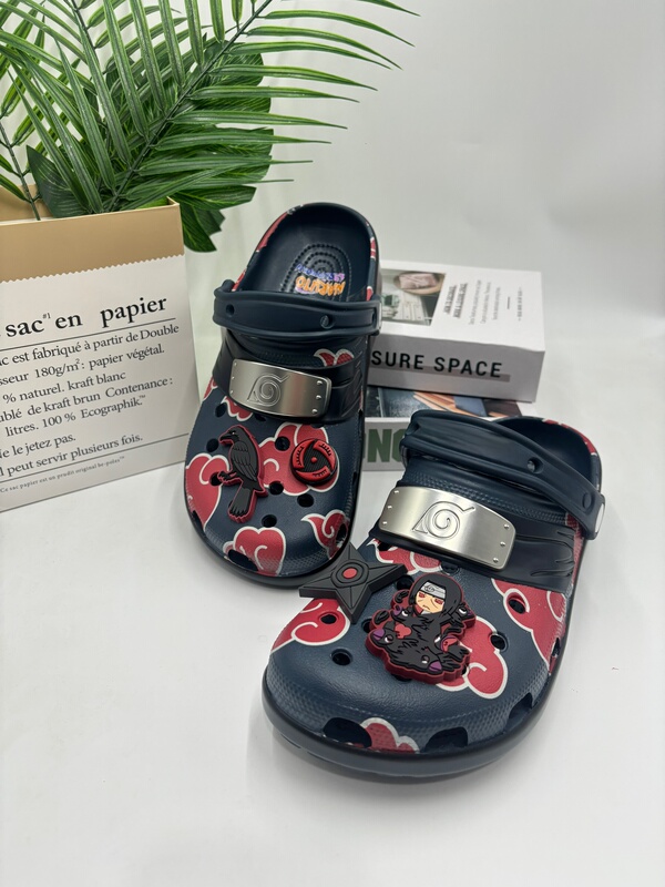 New Ninja Collaboration Yuzhi Boitu Clogs Cartoon Comfortable Wear-Resistant Slippers Casual Trendy Sandals for Men