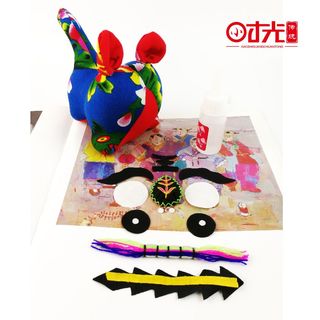 布老虎材料包儿童学校手工课布艺diy材料包民俗手工艺品制作材料