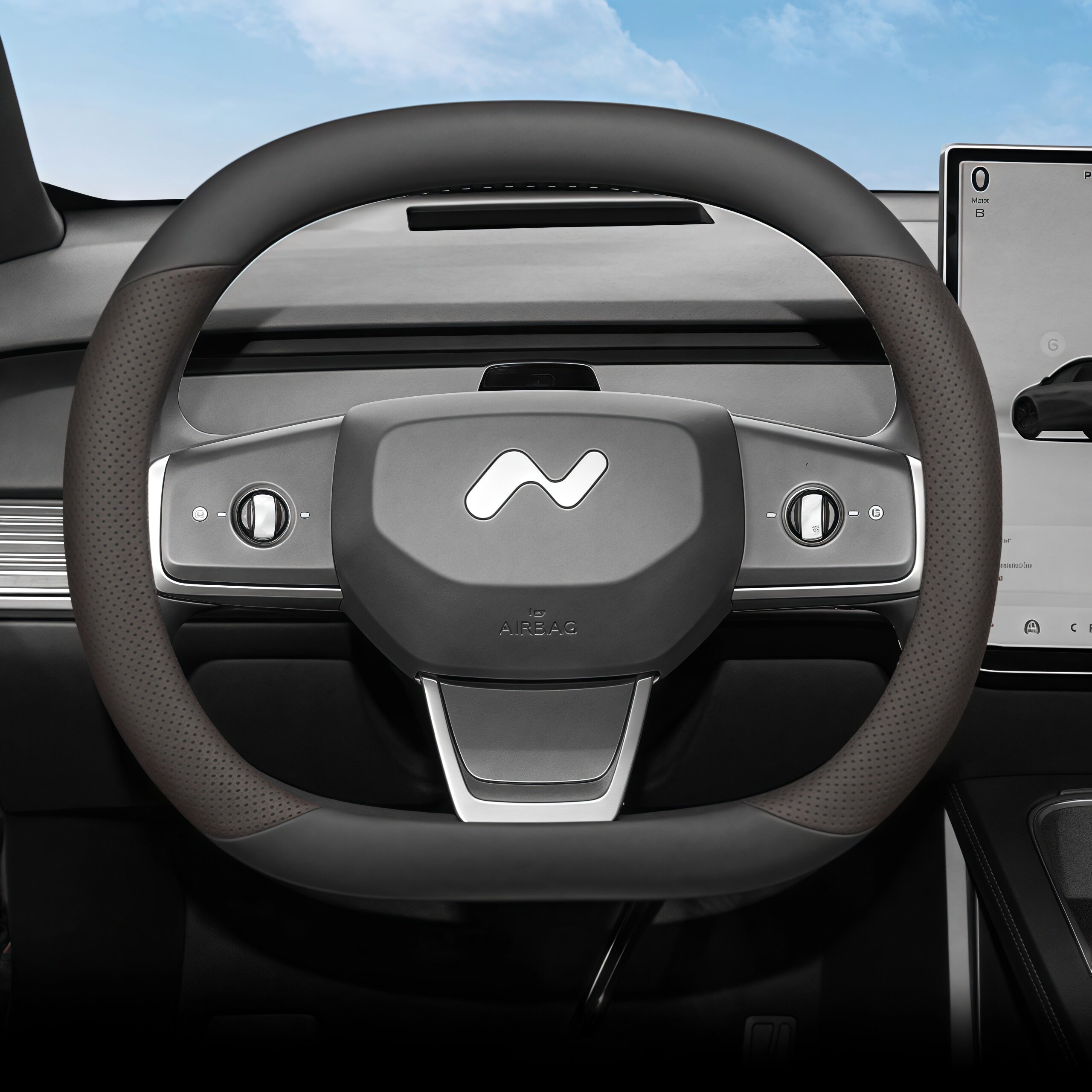 Ledo L60 Steering Wheel Cover L60 Ultra-Thin Four-Wheel Drive Rear-Wheel Drive Version Car Handlebar Cover Universal Decorative Supplies for All Seasons