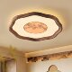 Sung Dynasty Aesthetic Bedroom Ceiling Light, Walnut Wood, New Chinese Style Landscape Pavilion, Room, Dining Room, Study, Eye-Protection Solid Wood Lamp