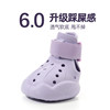OWGO Dog Shoes Medium Small Dog Teddy Bichon Frize Soft Sole Cannot Fall Off Outer Foot Cover Croc Shoes Puppy Shoes