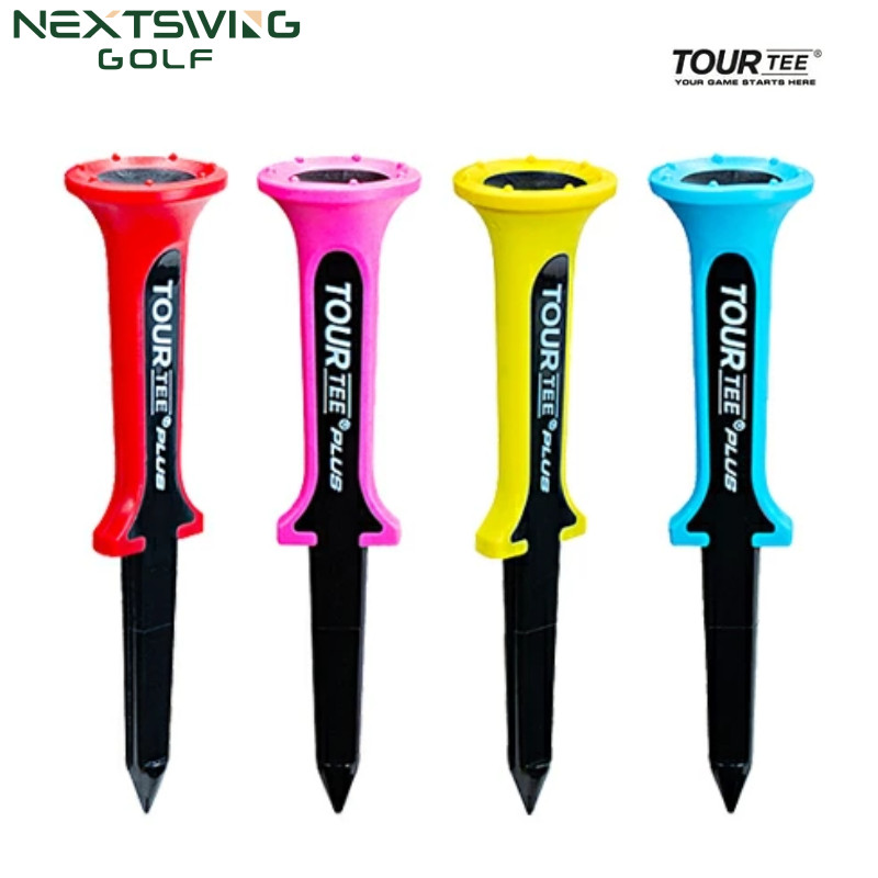 Tour Tee Imported Limited Edition Golf Tee, 80mm Long, 45mm High, Durable Plastic Ball Holder Tee