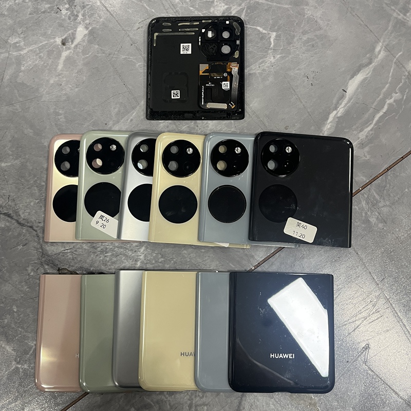 Suitable for Huawei P50 Pocket S Original Disassembled Back Cover with Small Screen, Upper Cover and Lower Cover, Tools Can Be Provided Suitable for Huawei P50 Pocket S Original Disassembled Back Cover with Small Screen, Upper Cover and Lower Cover, Tools Can Be Provided