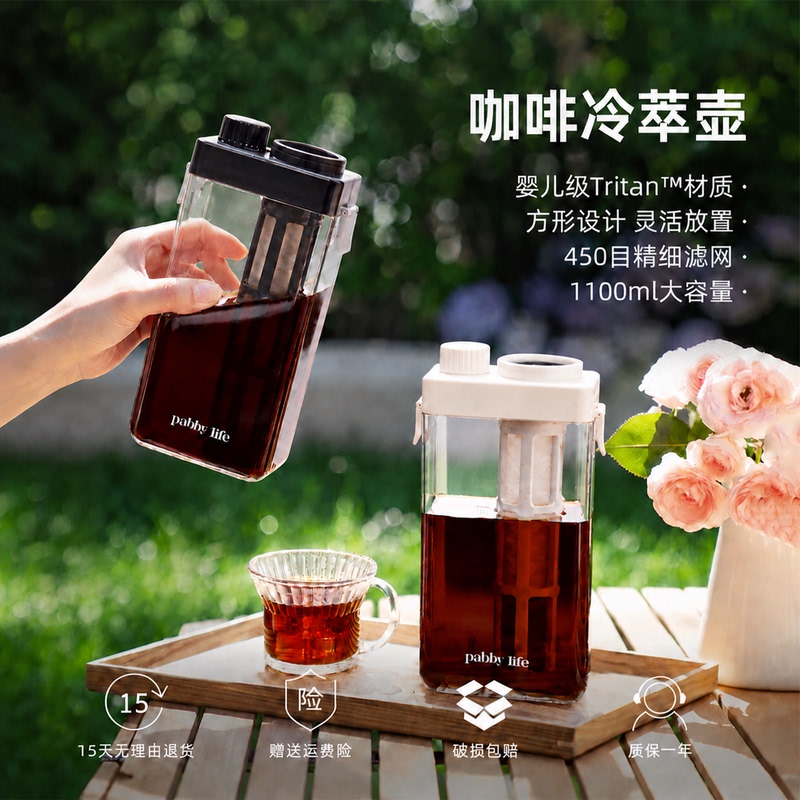 Cold Brew Coffee Pot for Home Use with Scale, Cold Brew Bottle, Cold Brew Fruit Tea Pot, Cold Brew Ice Drip Pot, Ice Brew Pot, Cold Brew Cup Cold Brew Coffee Pot for Home Use with Scale, Cold Brew Bottle, Cold Brew Fruit Tea Pot, Cold Brew Ice Drip Pot, Ice Brew Pot, Cold Brew Cup