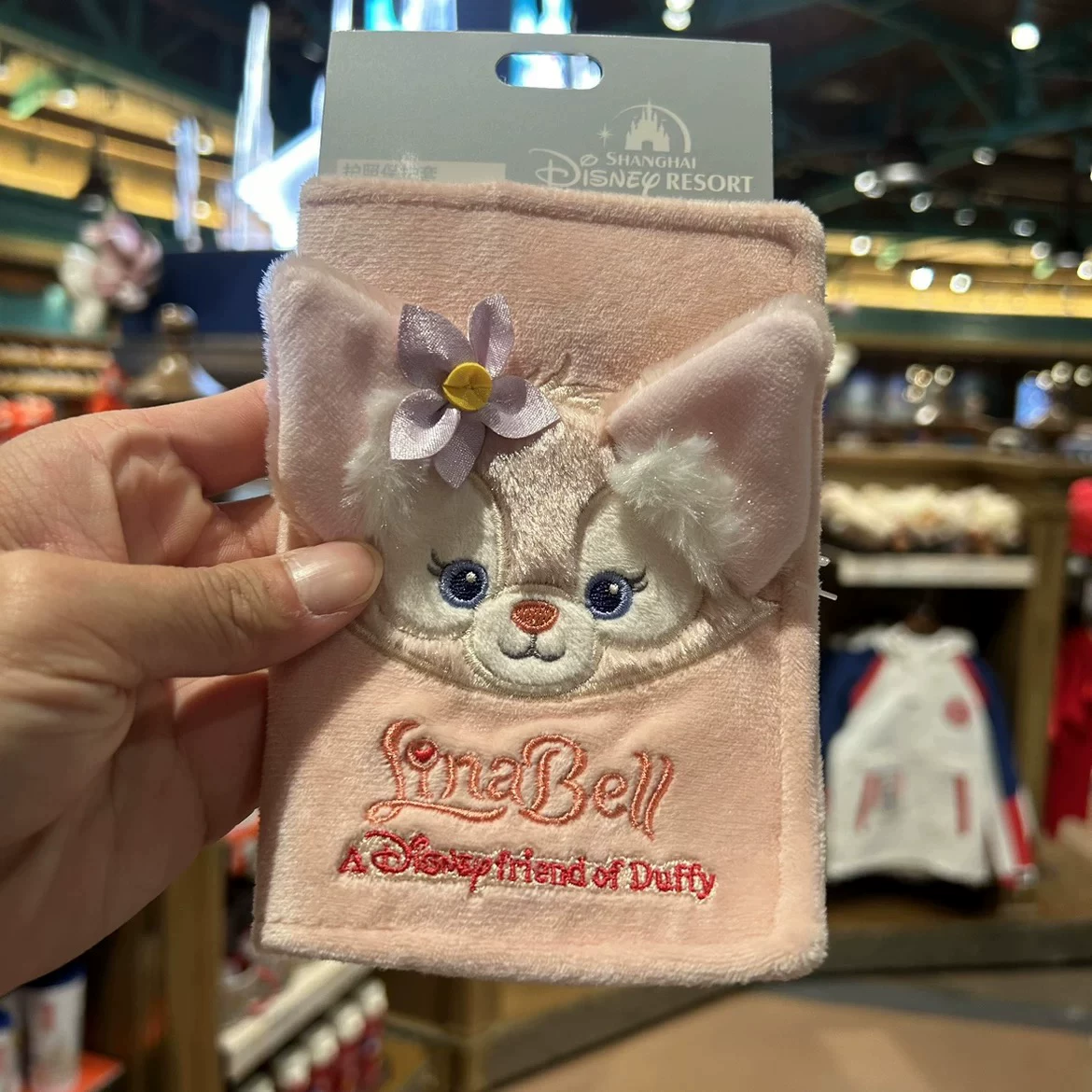 Паспортная обложка Shanghai Disney Lina Belle, защитная обкладка паспорта Ormila Star Delou Tony Fox