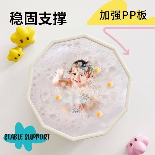 Voutdo.Ing Baby Swimming Bucket Bathtub Home Use for Infants and Children to Stand and Bathe, Foldable and Warm-Keeping