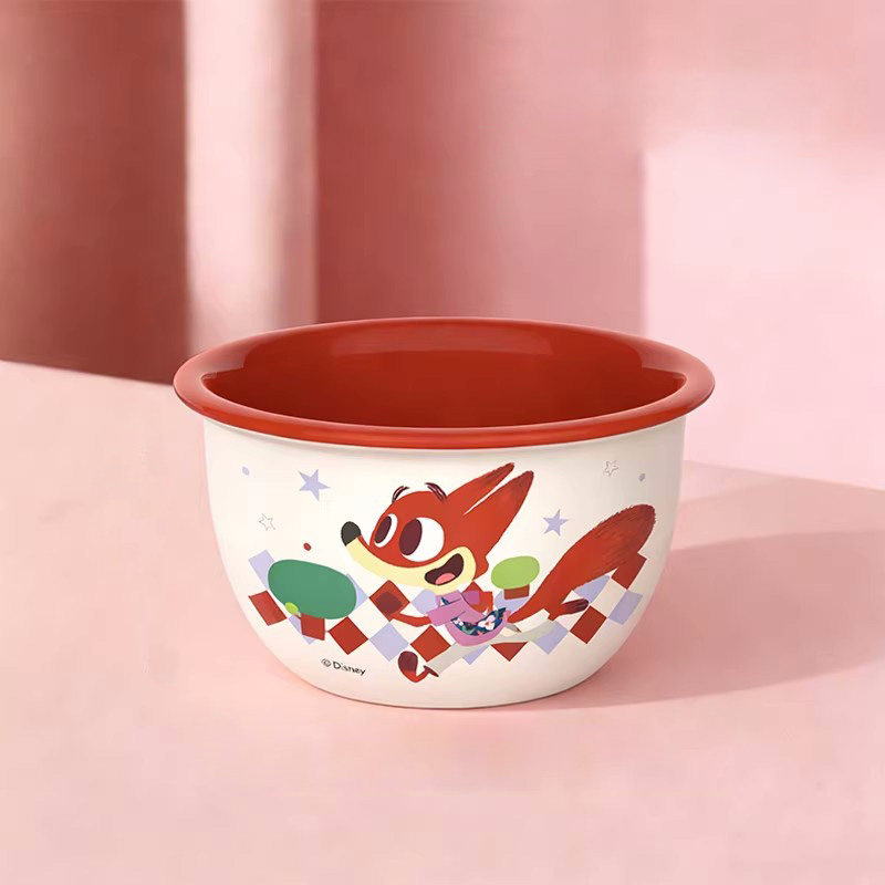 疯狂动物城朱迪尼克陶瓷米饭碗儿童汤碗