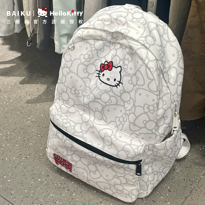 Hellokitty Backpack ins Niche Style for Middle School, High School, and College Girls, 2026 New Sanrio Hello Kitty Hellokitty Backpack ins Niche Style for Middle School, High School, and College Girls, 2026 New Sanrio Hello Kitty