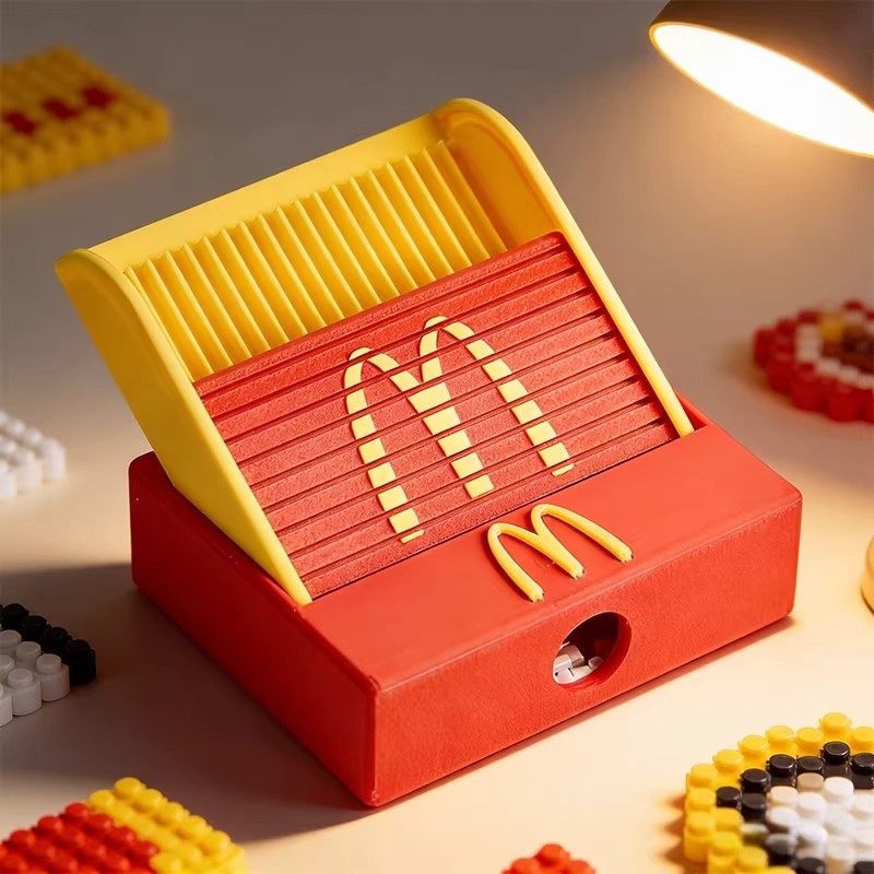 Maimen Bean Spatula 3D Printing Smooth and Non-Stick Mcdonald's Bean Spatula New Bean Storage Box Bean Storage Gadget