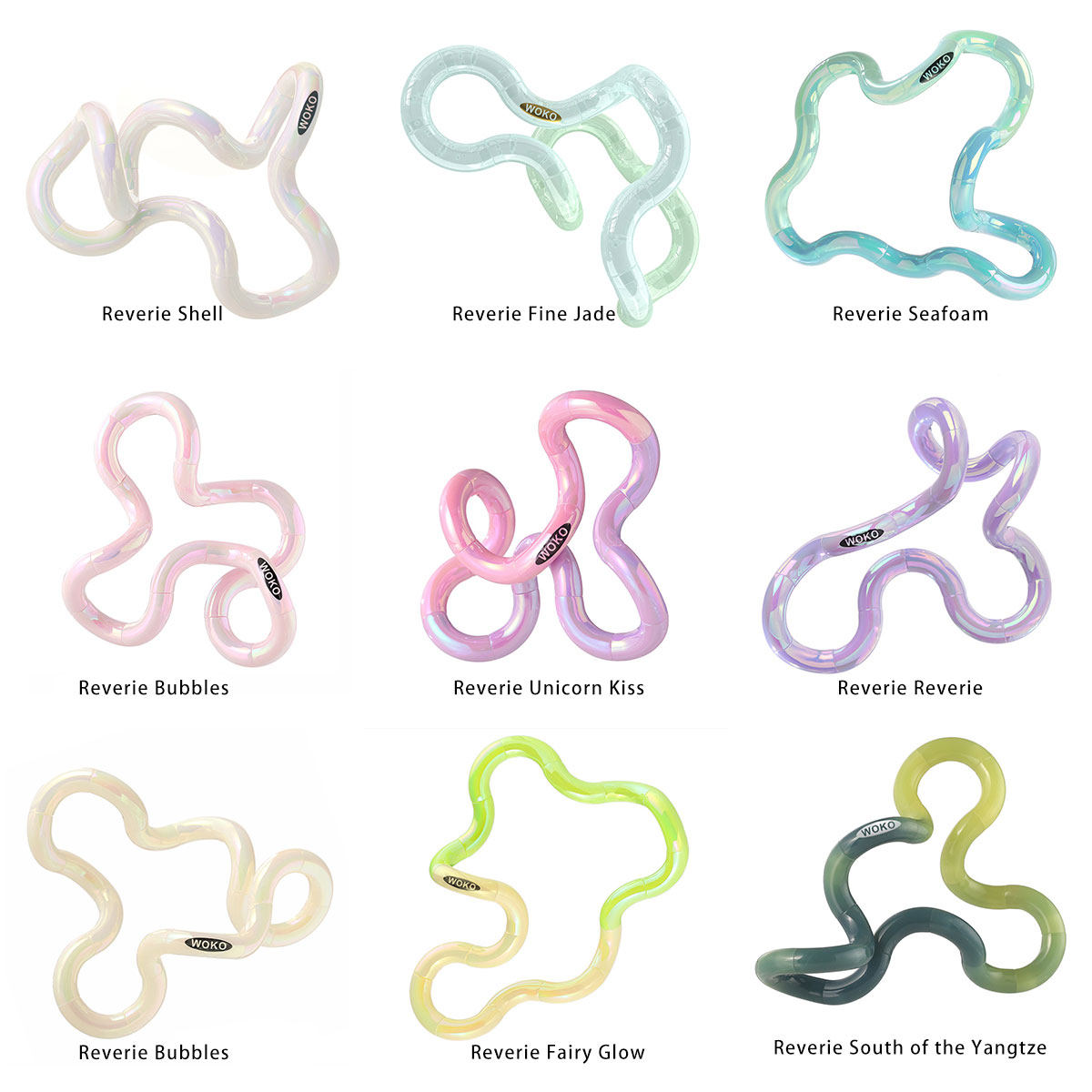 Authentic Internet-Famous Woko Stress-Relief Fidget Toy, Woko Finger-Twisting Small Toy to Relieve Anxiety