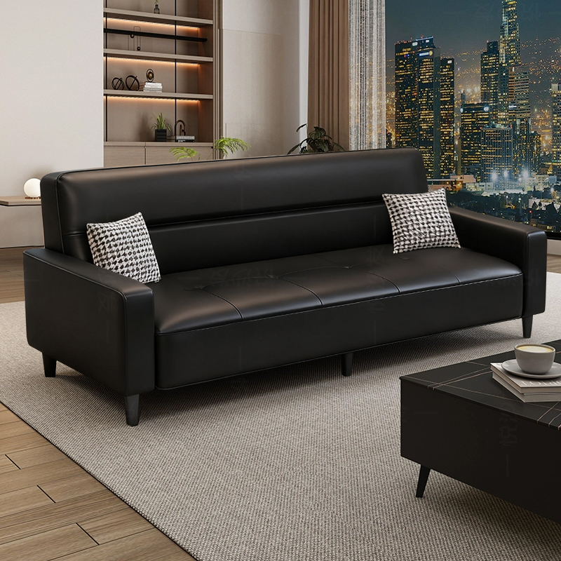 Sofa for Living Room 2025 New Model Simple Folding Small Apartment Business Sofa Bed Multifunctional Simple Cat-Scratch Resistant Leather Sofa Sofa for Living Room 2025 New Model Simple Folding Small Apartment Business Sofa Bed Multifunctional Simple Cat-Scratch Resistant Leather Sofa