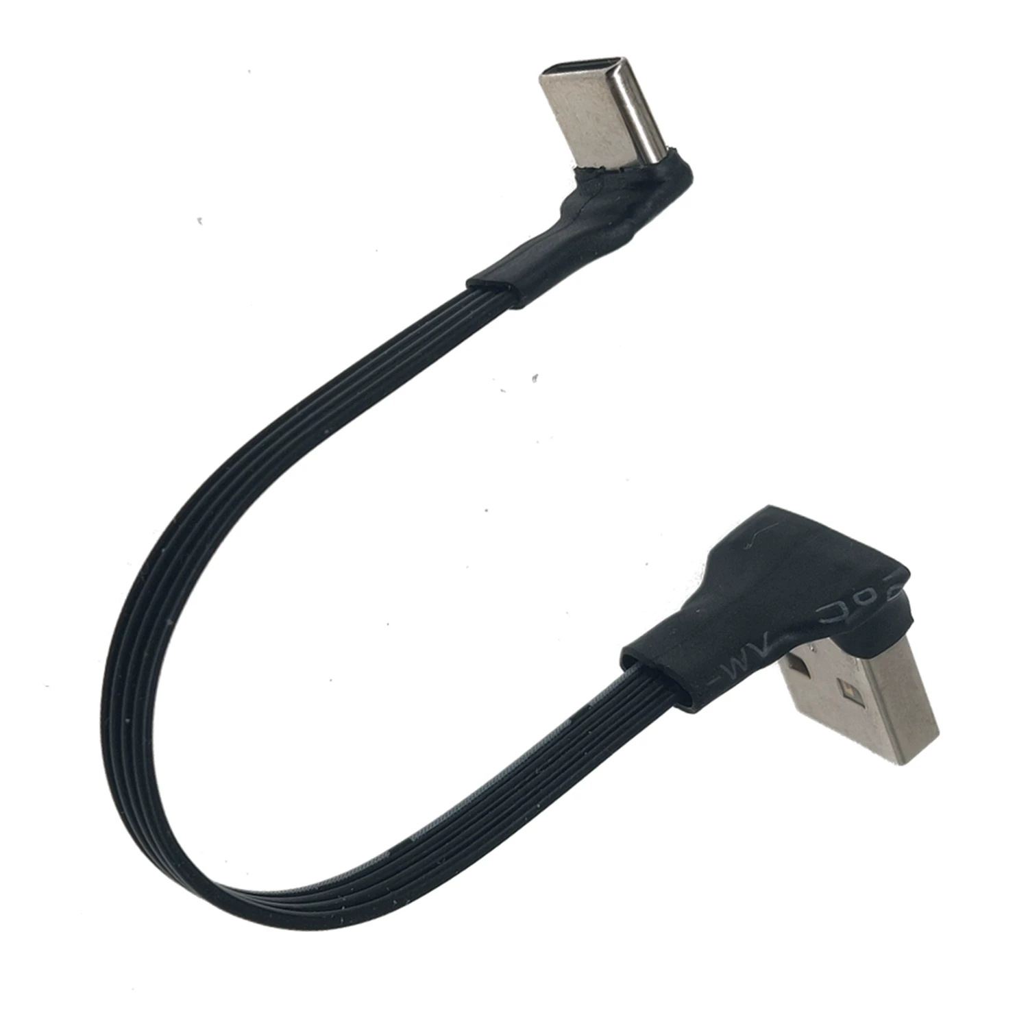 USB к тип-C кабель данных USB локоть DIY пакет плоский гибкий тип-C локоть поддерживает данные зарядку кабель USB2.0 данные вверх и вниз влево и вправо L-образный локоть кабель питания данных