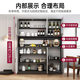 Side cabinet, wine cabinet, living room against the wall, modern simple cabinet, tea cabinet, household kitchen floor-standing storage cabinet