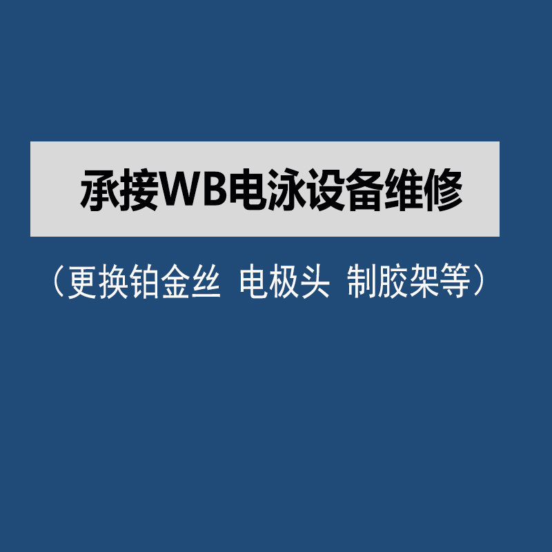 WB电泳设备 电泳槽 专业平价维修六一/伯乐电泳槽 铂金丝  螺丝 更换维修