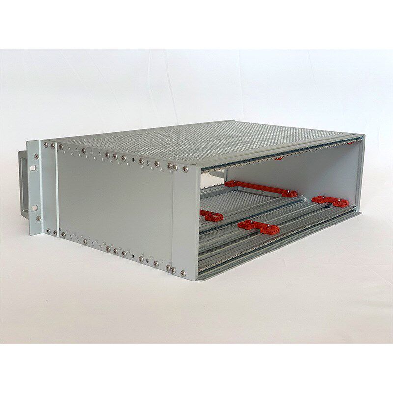 Standard 3U plug-in box aluminum alloy vertical plug-in box industrial control chassis communication electronics CPCI plug-in box sheet metal processing