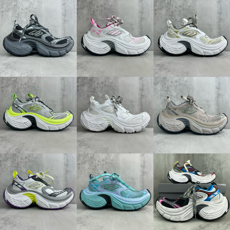 Paris Style 6XL Retro Distressed Dad Shoes for Men and Women, Low-Top Thick-Soled Height-Increasing Fashionable Casual Sports Trendy Shoes