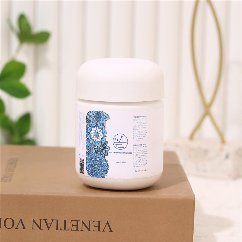 Transparent Acrylic Powder Professional Crystal Clear Nail Powder Acrylic Nail Extension Large Capacity