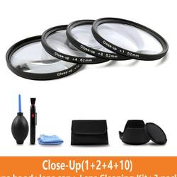 필터 세트 클로즈업 필터+1+2+4+10 세트+UV CPL FLD 렌즈 필터