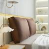 Technology cloth bed pillows bedroom tatami soft bag bedside large back sofa bay window waist cushion removable and washable