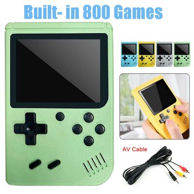 Портативная игровая консоль в стиле ретро со встроенными 800 классическими играми