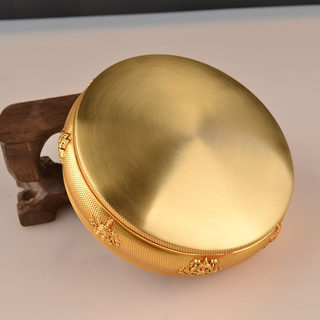 Manza plate pure copper eight auspicious tibetan mandala plate for mantala buddha