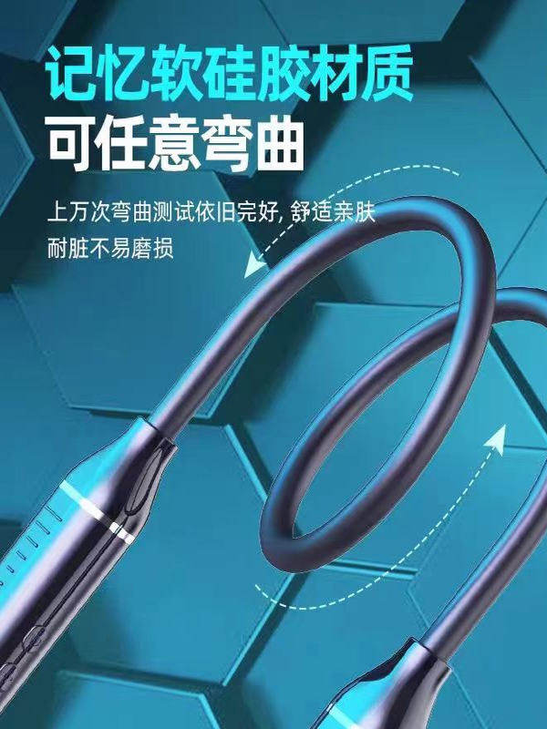 Neckband Bluetooth Earphones, Sports Neckband Type, Dedicated for Running, Wireless Noise Reduction, Long Battery Life, Neck-Mounted, 2025 New Version