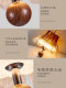 [Flowers]Casati Lighting Mid-Century Style Staircase Chandelier Loft Duplex Villa Living Room High Ceiling Large Chandelier