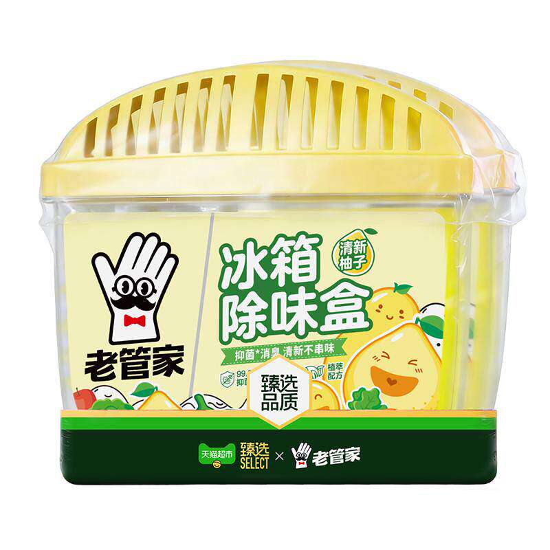 老管家冰箱除味剂120g*2盒