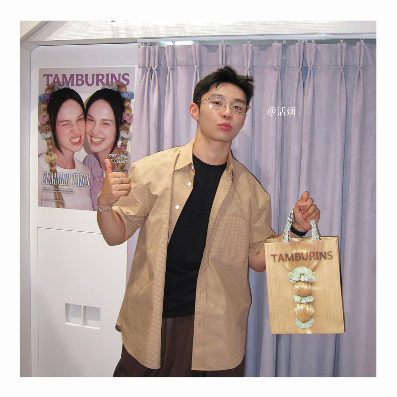 Theotherside 26Ss｜120G m² Xinjiang Cotton Khaki Woven Plaid Loose Short-Sleeved Shirt