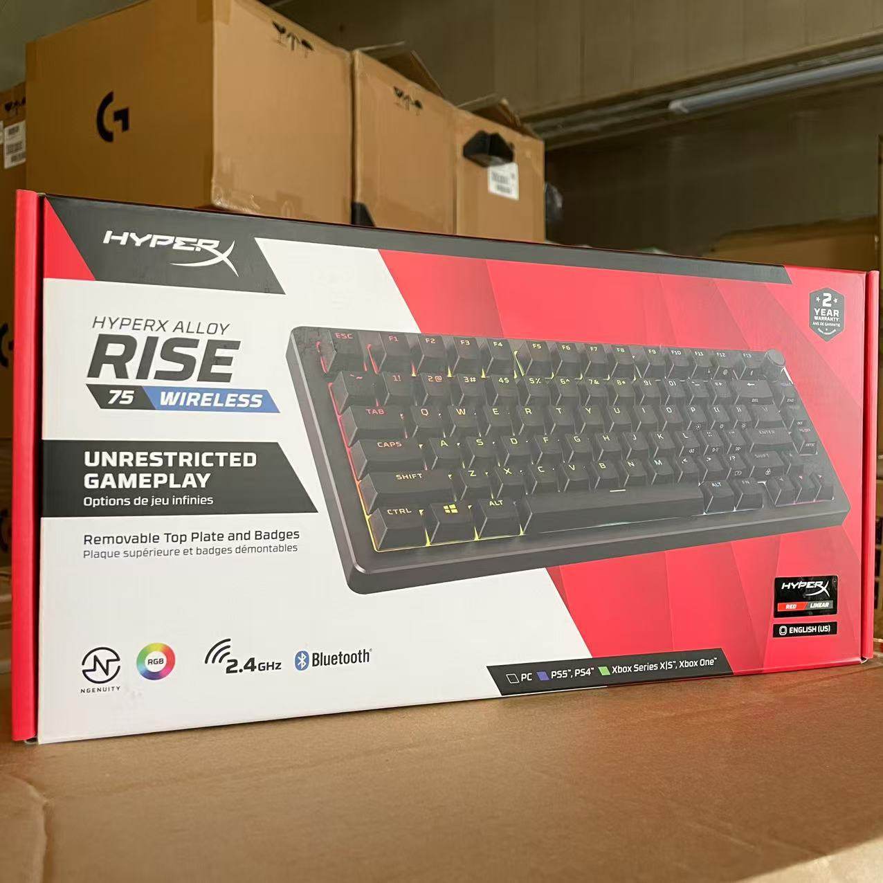 HyperX Alloy RISE 75 Wireless:极致无线,游戏竞技新选择!-服装加工设备-淘宝好物网