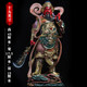 The popular left and right Dharma protector Jialanweituo Bodhisattva Buddha statue Guan Gong God of Wealth Wei Tuo temple Buddhist hall worship ornaments for home use