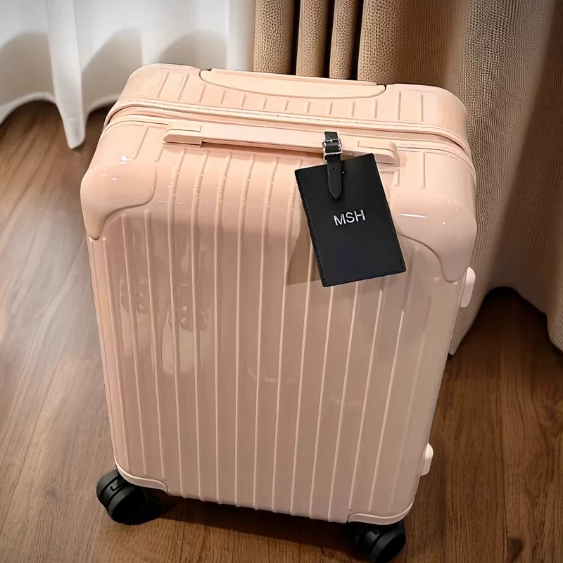 Capacious high quality universal suitcase, 20 inch, 24 inch