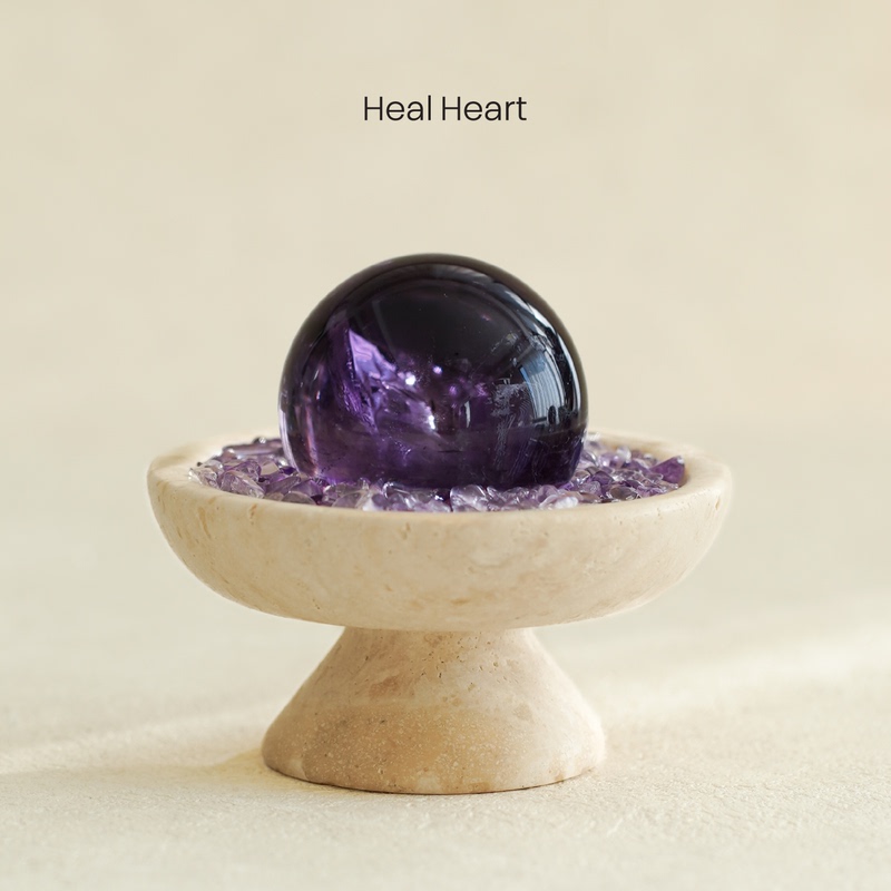 Infinite Island Natural Amethyst Ball Ornaments Are High-End Office Home Furnishings, Living Room, Entrance Hall, Study and Bedroom Decorations Infinite Island Natural Amethyst Ball Ornaments Are High-End Office Home Furnishings, Living Room, Entrance Hall, Study and Bedroom Decorations