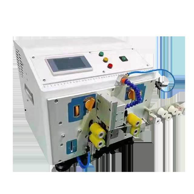 Fully automatic circular sheathing wire inner and outer skin peeling machine multi-core cable offline wire cutting machine inner and outer integrated wire stripping machine