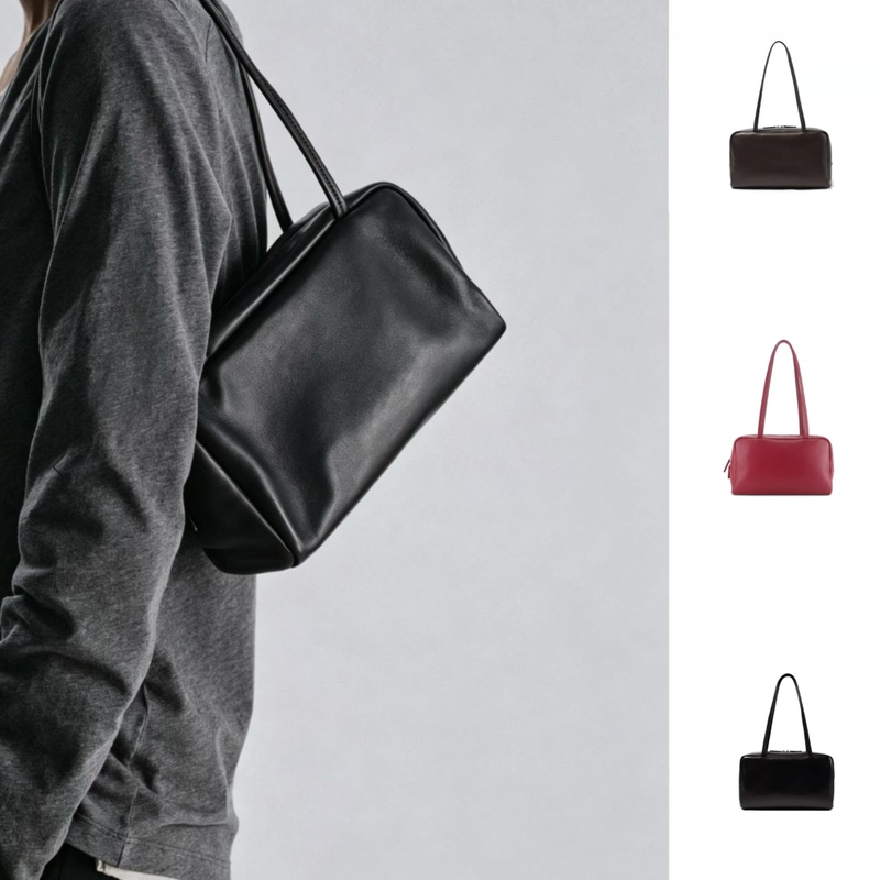 Small Astra Mini Bowling Bag Commuter Imported Sheepskin Handbag Underarm Bag 2026 New Women's Shoulder Bag