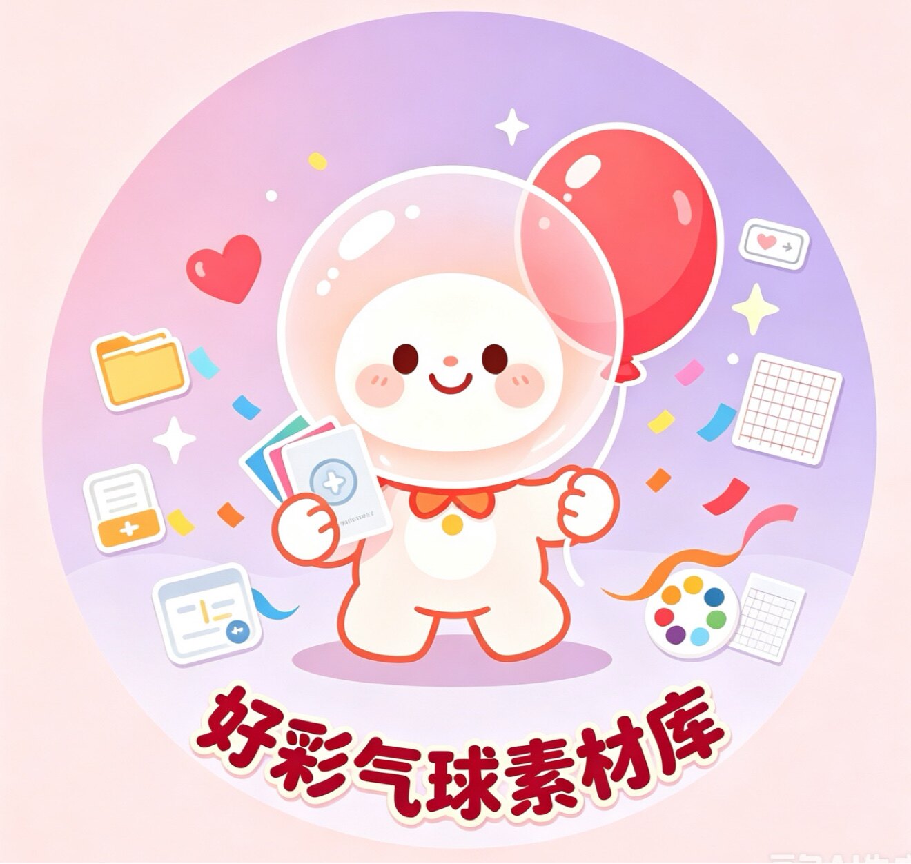 好彩气球素材库