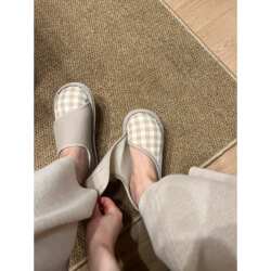 Japanese Quality Maternity Postpartum Shoes, Spring and Autumn Models, Summer Thin Style, Closed Heel, Loose Fit for Swollen Feet, Soft Sole, Non-Slip Slip-On Shoes