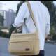 New Large-Sized Men's Bag, Durable Canvas Bag, Electrician's Tool Bag, Crossbody Bag, Woodworking Tool Bag for Middle-Aged and Elderly People, Labor Protection