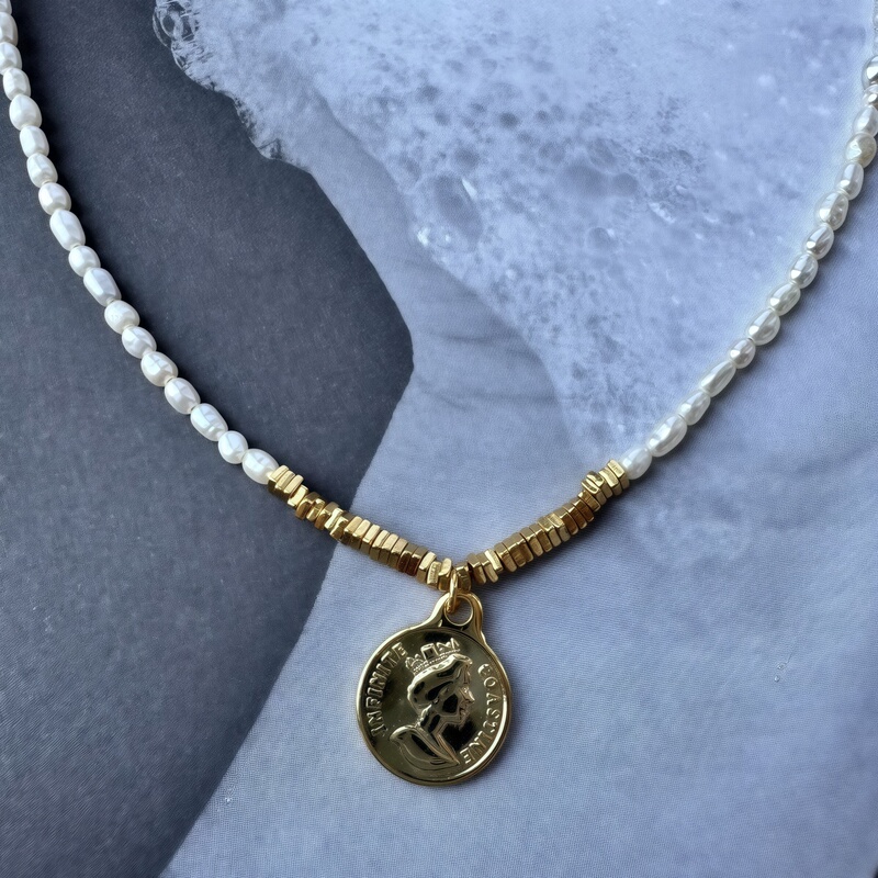 Infinite Coastline 4172 Xiaoprincess Freshwater Pearl Necklace